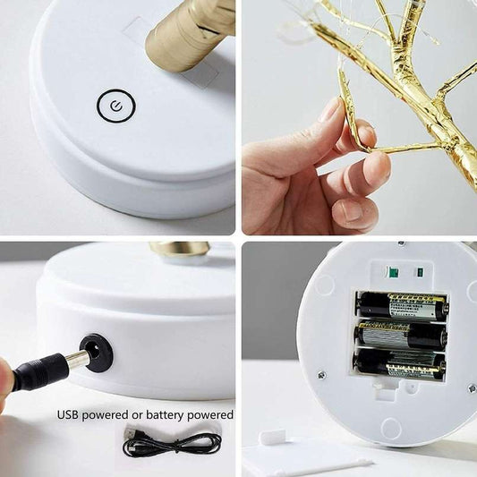 Glowing Blossom Tree Lamp πͺ