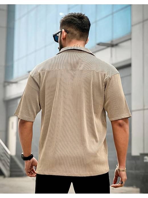 Half Sleeves Casual Men Shirt 🤌
