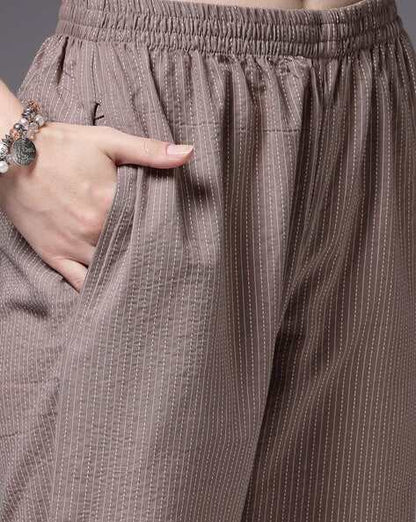 Textured A Line Dress