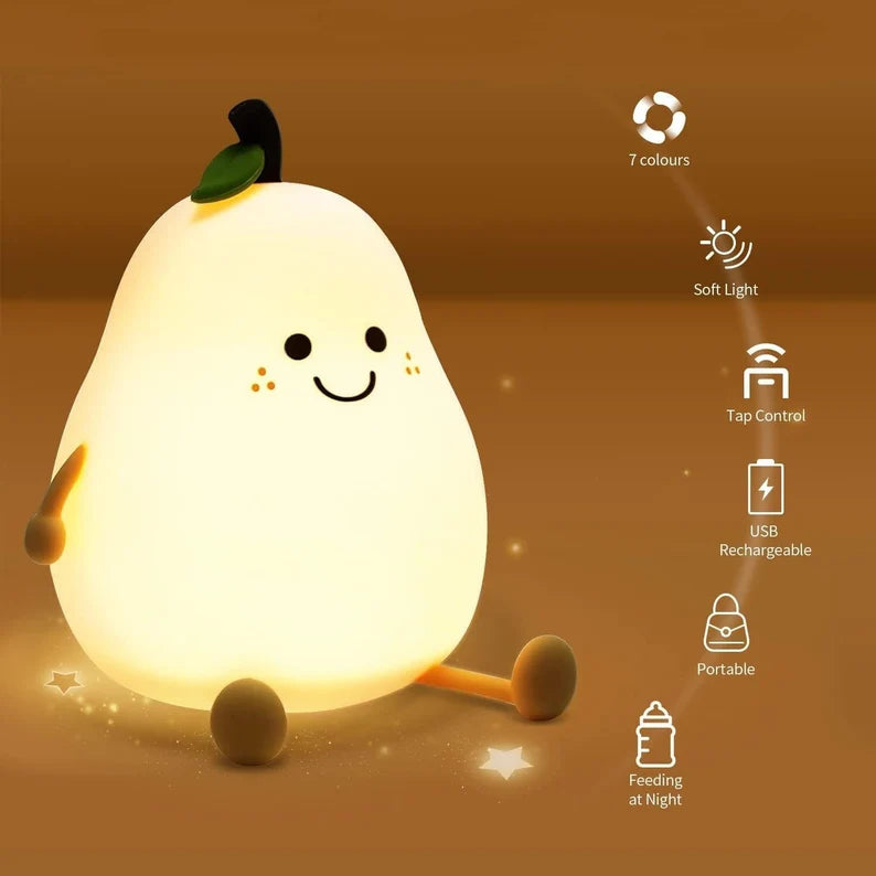 Cute Pear Night Lamp ✨️