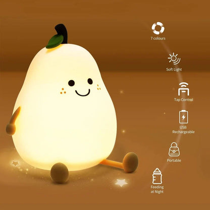 Cute Pear Night Lamp ✨️
