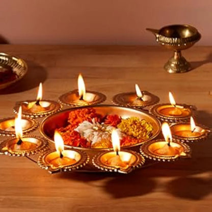 Metal Traditional Diya 🪔