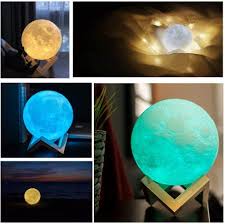 Lunar Glow 3D Moon Lamp 🌕