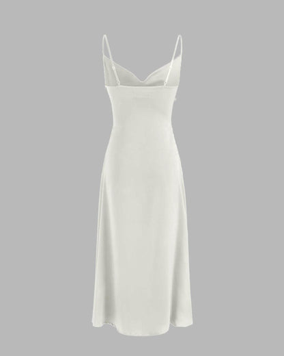 Bodycon Midi Dress with Side Slit 👗