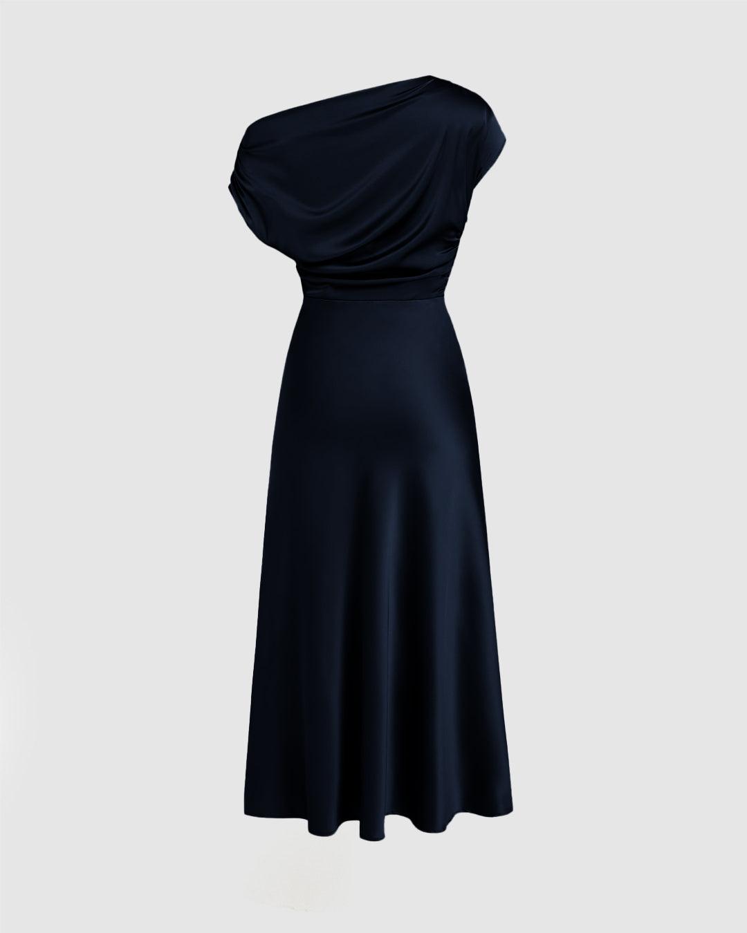 Boat Neck Ruffle Maxi Dress 🔥