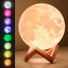 Lunar Glow 3D Moon Lamp 🌕
