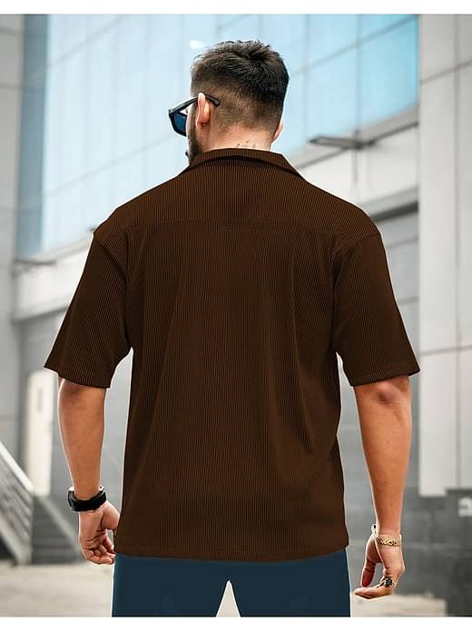Half Sleeves Casual Men Shirt 🤌