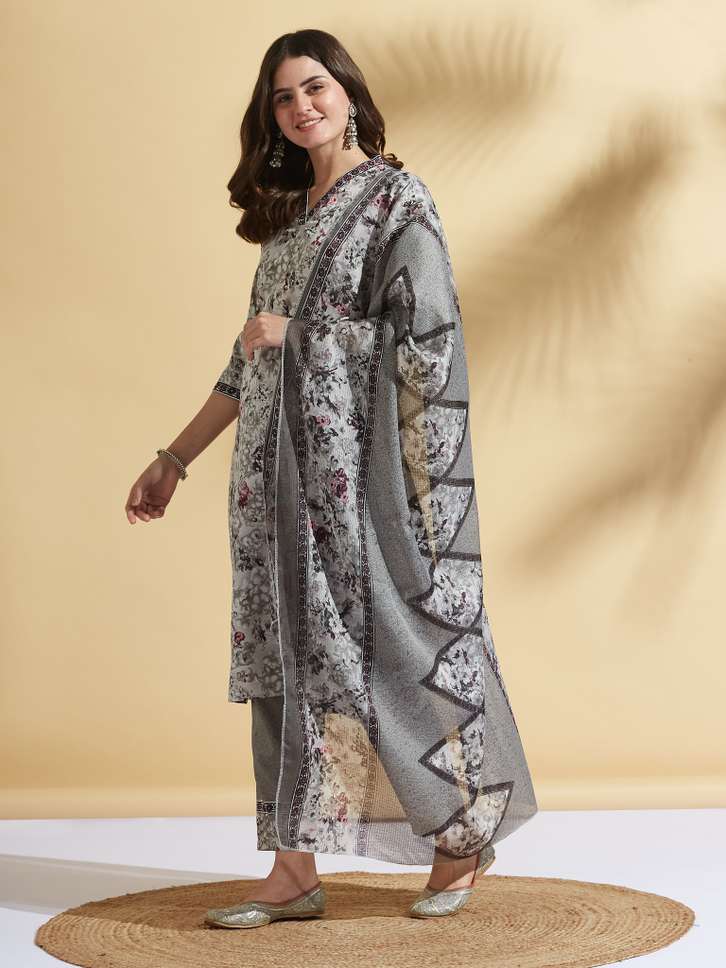 Kurta Pant Dupatta Set 👗