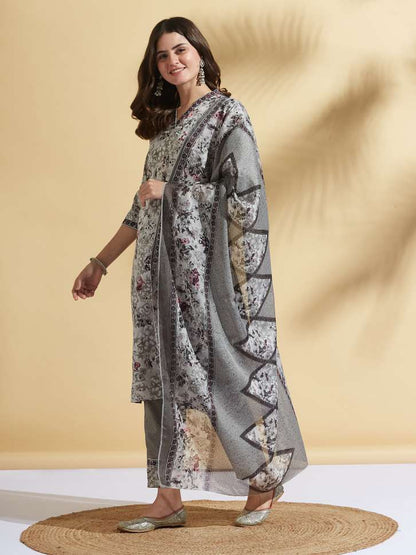 Kurta Pant Dupatta Set 👗