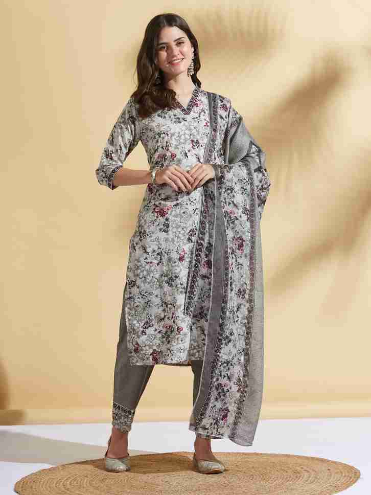 Kurta Pant Dupatta Set 👗