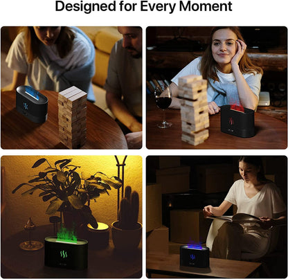 Fire Aroma Diffuser With LED Light 🔥