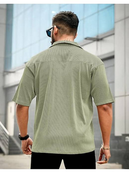 Half Sleeves Casual Men Shirt 🤌
