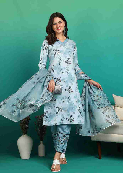 Kurta Pant Dupatta Set 👗