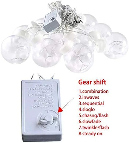 Orb LED Curtain Lights 🫶